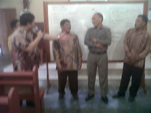 Pengurus Stasi terpilih / Foto Rosalaura Purba