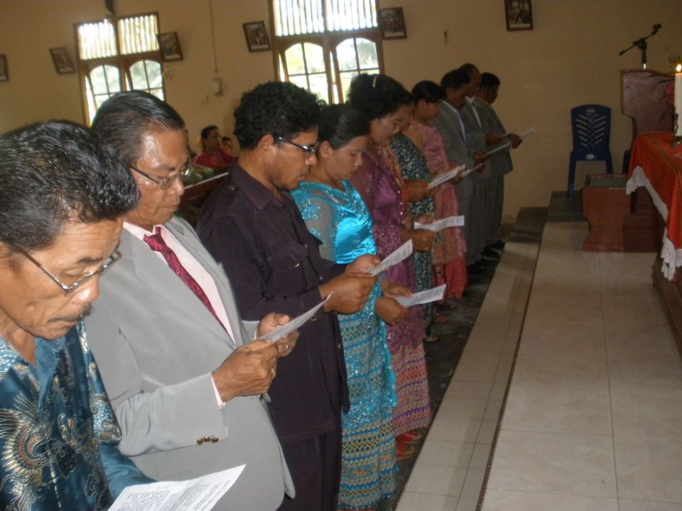 Pengucapan Janji Pengurus s