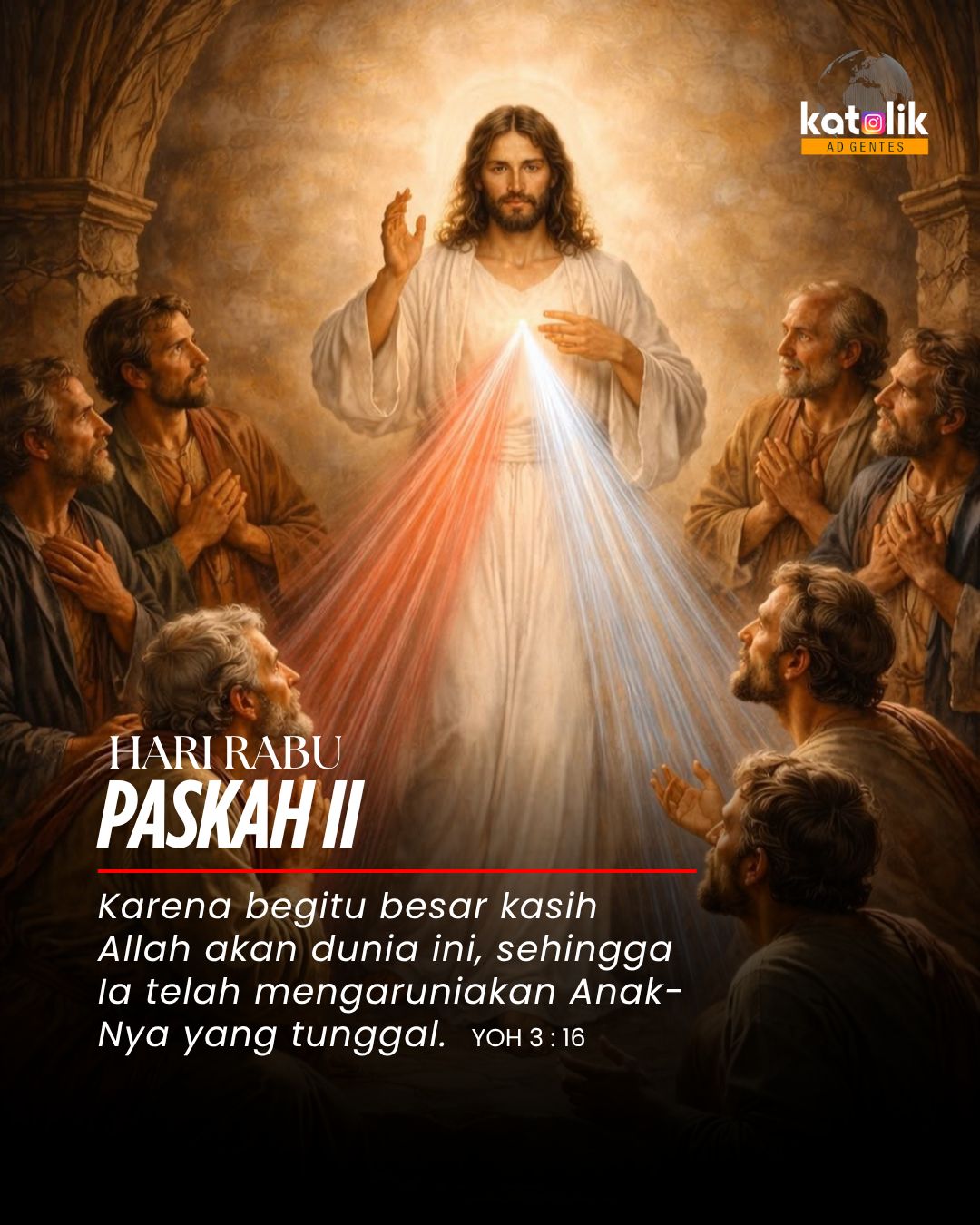 Hari Rabu Paskah II | 15 April 2026